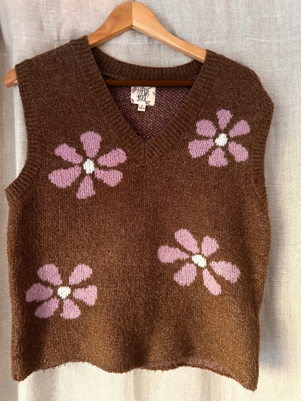 Adorable Flower Power Vest!